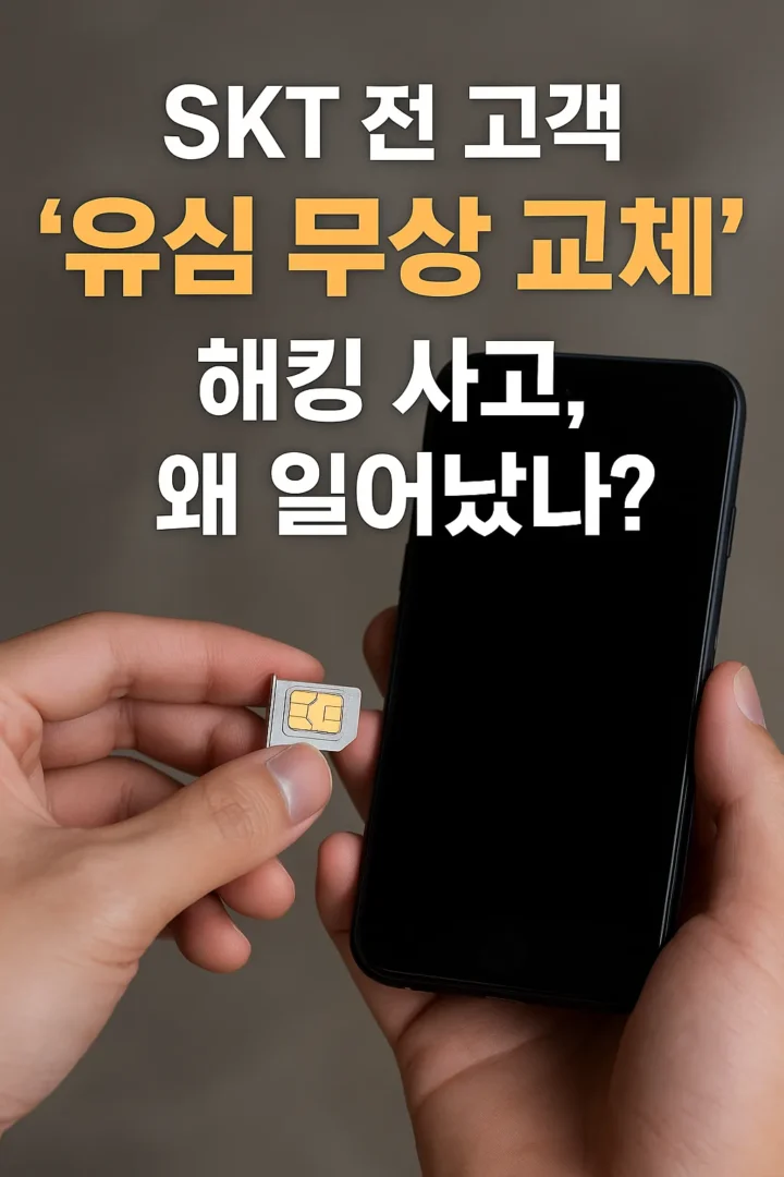 SKT의 유심 무상 교체 해킹 사고01 e1745570957627